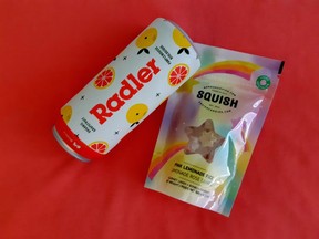 Beau’s Radler, brewed with two varieties of hops and blended with organic apple, red grapefruit, and elderberry juice concentrates, is ready for summer fun paired with candy such as pink lemonade-flavoured vegan gummies.