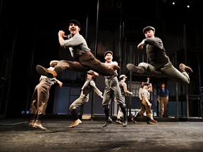 Drayton Entertainment's production of Newsies is on stage at Grand Bend's Huron Country Playhouse until July 13.