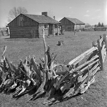 Feature on Pioneer Village at Fanshawe, April 23, 1961. (London Free Press file photo courtesy Archives and Special Collections, Western University)