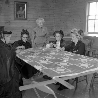 Fanshawe opening of pioneer village, June 26, 1959. (London Free Press file photo courtesy Archives and Special Collections, Western University)