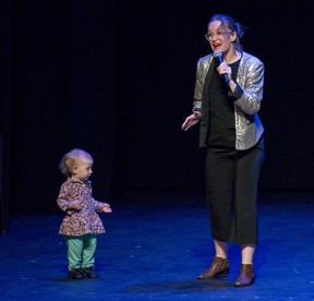 Eye Candy starring Stephanie Morin-Robert and featuring her 18-month-old daughter Olive. (Derek Ruttan/The London Free Press)