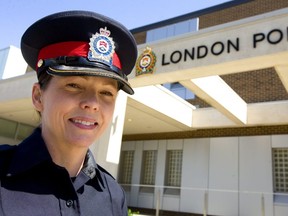 Acting Deputy chief Trish McIntyre of the London Police Services.  (Mike Hensen/The London Free Press)