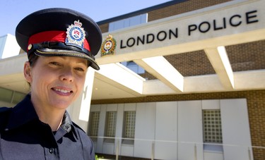Acting Deputy chief Trish McIntyre of the London Police Services.  (Mike Hensen/The London Free Press)