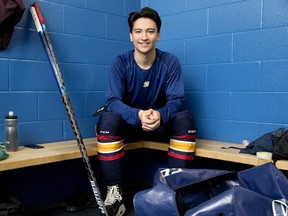 Ryan Suzuki at Western Fair Sports Centre in London. (Derek Ruttan/The London Free Press)