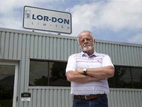 George Gallant is president and owner of Lor-Don Limited in London. (Derek Ruttan/The London Free Press)