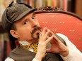 John Huston performs with Kenneth Brown in 2 Sherlock Holmes Adventures at TAP Centre for Creativity for London Fringe.