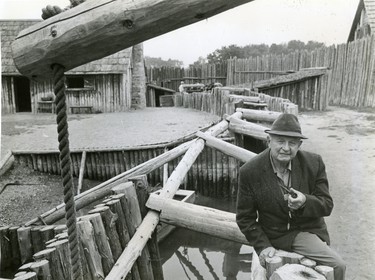 Dr. Wilfred Jury, archeologist & founding director of UWO Museum of Indian Archeology, 1976. (London Free Press files)