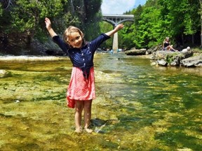 There's lots of wet summer fun at the Elora Gorge.