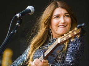 Tenille Townes performs at Rock the Park in London's Harris Park on Wednesday July 10, 2019. (Mike Hensen/The London Free Press)