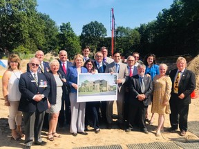 Minister of Seniors Filomena Tassi was in London Monday to announce the funding, which will support the construction of a 60-unit building to be run by the Italian Seniors Project, a London group aiming to create affordable and safe rental housing for seniors. (Twitter.com/pfragiskatos)
