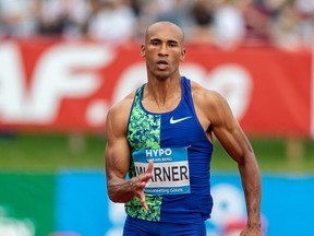 Damian Warner (Photo by Peter RINDERER / various sources / AFP) /