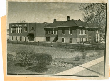 Blenheim District High School, 1950. (London Free Press files)