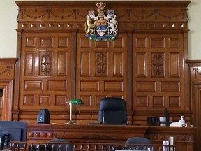 Brantford Superior Court of Justice Judge's bench