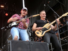 The James Barker Band will be performing at Rock the Park this week. (Postmedia Network file photo)