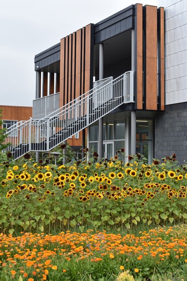 Late summer flowers surround Le Germain Charlevoix Hotel and Spa portraying its essence as a country charmer with an urban vibe. 

BARBARA TAYLOR The London Free Press