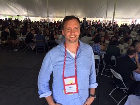 School counsellor Zephyr McIntyre of Qatar Academy secondary school was one of about 1,500 people from around the world attending the International Association of College Admission Counselling conference being held this week at Western University.