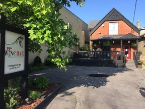 The Wine Bar in Wortley Village has closed. (DALE CARRUTHERS, The London Free Press)