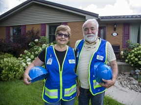 Patty and Don Dickert  are two of Middlesex County's Community Emergency Response Volunteers. (Derek Ruttan/The London Free Press)