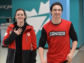 Tessa Virtue and Scott Moir. (File photo)