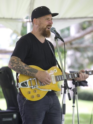 Deni Gauthier performs on the North Stage at the Home County Music and Art Festival in London, Ont. Derek Ruttan/The London Free Press/Postmedia Network