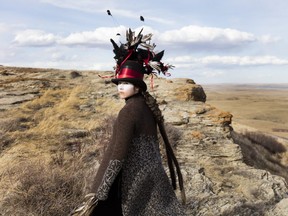 Meryl McMaster's Edge of a Moment is part of an exhibition of Indigenous art on at Museum London. It is also part of a historic walk Saturday.