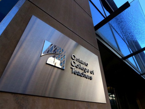 The Ontario College of Teachers headquarters, in Toronto. (File photo)