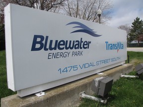 TransAlta's Bluewater Energy Park in Sarnia is where Comet Bio said it planned to open a manufacturing site. The company said earlier this year those plans are now on hold.