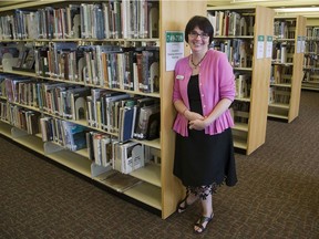 London Public Library CEO Susanna Hubbard Krimmer at the Central Library in London. (Free Press file photo)