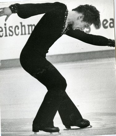 Toller Cranston, Canadian figure skater in London, 1976. (London Free Press files)