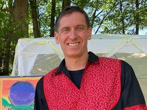 Ian McCallum, who is a member of Munsee-Delaware Nation, is a teacher who uses Twitter to instruct and promote the traditional Munsee language. He also offer language workshops on the reserve about every three months. (HEATHER RIVERS, The London Free Press)
