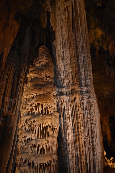 The alabaster Double Column consists of two massive fluted pillars (7.6 metres and18 metres tall). Guided tours of the fascinating 2.4 km trek take about an hour winding through narrow passages and enormous cathedral-sized rooms.
BARBARA TAYLOR The London Free Press
Luray Caverns, Virginia
June 2019