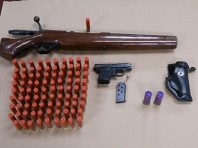 Image of items seized (Handout)