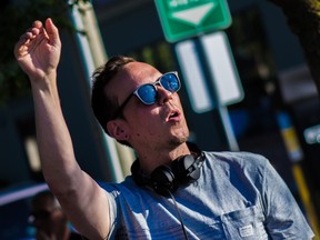 London electronic dance music artist Aaron Winter (McMillan) will be the first performer Friday at the two-day Bud Light Block Party at Harris Park.