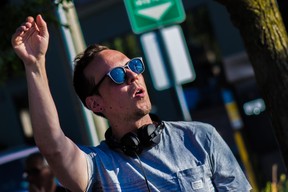 London electronic dance music artist Aaron Winter (McMillan) will be the first performer Friday at the two-day Bud Light Block Party at Harris Park.