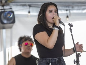 Bella Rosa performs at The London Rib Fest and Craft Beer Festival in Victoria Park in London on Aug. 5, 2019. Derek Ruttan/The London Free Press