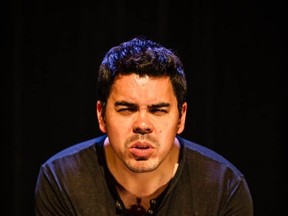 Rocko and Nakota: Tales from the Land, by Anishinaabe writer and performer Josh Languedoc is on at the Blyth Festival's Phillips Studio until Saturday.