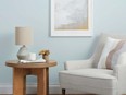 Paint company Clare recently invited fans to choose its new colour. The winner was Frozen, an icy, pale blue that conjures images of icicles and crisp winter days.