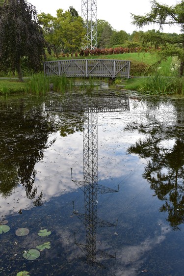 Ever-changing reflections are part of the charm at Waterworks Park. (BARBARA TAYLOR, The London Free Press)