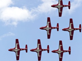 The Canadian Forces Snowbirds are among the highlights at Airshow London this weekend. (Brian Thompson photo)