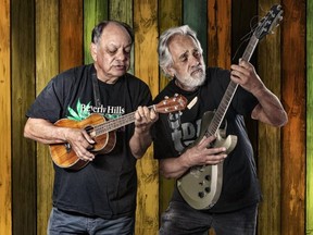 Richard (Cheech) Marin, left, and Thomas Chong met in Canada in the late ’60s but have never toured here. (Anderson Group)