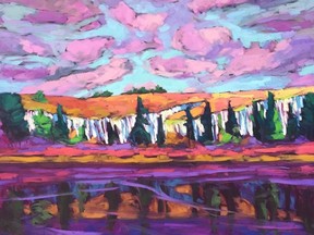 Gordon Harrison - Fall Day at Madawaska River, Collection 17, Ottawa Valley, Ontario