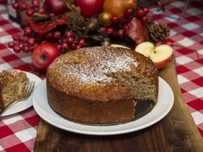 Oatmeal Apple Cake. (Derek Ruttan/The London Free Press)
