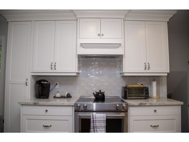 Kitchen at 51 Cowan Ave. was renovated by Millennium Construction and Design Inc. in London, Ont.  (Derek Ruttan/The London Free Press)