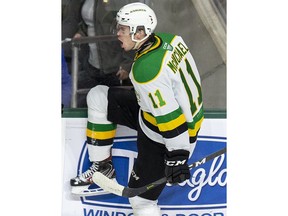 Connor McMichael of the London Knights (file photo)