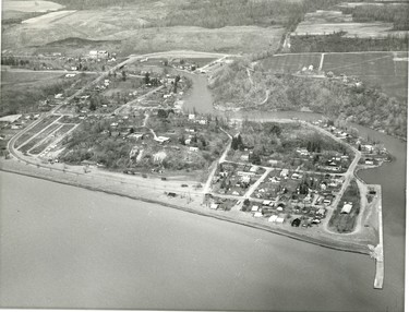 Aerial of Port Burce, 1976. (London Free Press files)