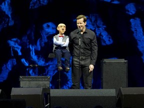 Ventriloquist Jeff Dunham performs with Walter. (File photo)