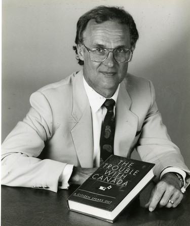 William Gairdner, author of The Trouble with Canada, 1990. (London Free Press files)