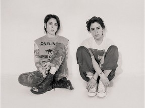 Tegan and Sara. Courtesy, Warner.