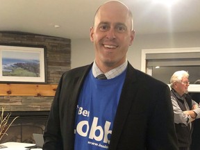 Ben Lobb re-elected as Huron Bruce MP for the Conservative party. (KATHLEEN SMITH, Postmedia News)