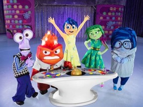 The Emotions from the Disney Pixar film Inside Out will perform during Disney on Ice at Budweiser Gardens Feb. 20-23.